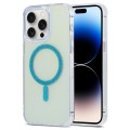 For iPhone 14 Pro Magic Diamond Blu-ray MagSafe Phone Case(Blue)