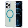 For iPhone 12 Pro Magic Diamond Blu-ray MagSafe Phone Case(Blue)