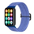 For Xiaomi Mi Band 8 Pro 18mm Buckle Nylon Braided Watch Band(Blue)