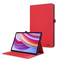 For Xiaomi Redmi Pad Pro 12.1 Fabric Leather Tablet Case(Red)