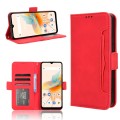 For Umidigi A15 / A15C Skin Feel Calf Texture Card Slots Leather Phone Case(Red)