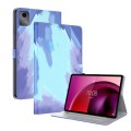 For Lenovo Tab M11 / Xiaoxin Pad 11 2024 Watercolor Pattern Flip Leather Tablet Case(Winter Snow)