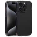 For iPhone 15 Pro GEBEI Acrylic Phone Case(Transparent Black)