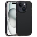 For iPhone 15 Plus GEBEI Acrylic Phone Case(Transparent Black)