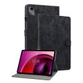 For Lenovo Tab M11/Xiaoxin Pad 11 2024 Tiger Pattern Flip Leather Tablet Case(Black)