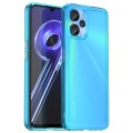 For Realme 10s 5G Candy Series TPU Phone Case(Transparent Blue)