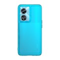 For Realme V23 Candy Series TPU Phone Case(Transparent Blue)