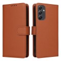 For Samsung Galaxy A34 5G BETOPNICE BN-005 2 in 1 Detachable Imitate Genuine Leather Phone Case(Brow
