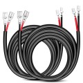 2pcs 16AWG For LED Lights / Off-Road Lights Car Wiring Harness Extension Cable Kit