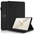 For Honor Pad 9 Tree Life Series Embossed Leather Tablet Case(Black)