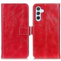 For Samsung Galaxy S24+ Retro Crazy Horse Texture Leather Phone Case(Red)