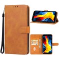 For OUKITEL WP32 Leather Phone Case(Brown)