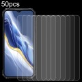 For OUKITEL WP36 50pcs 0.26mm 9H 2.5D Tempered Glass Film