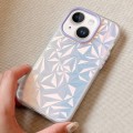 For iPhone 15 Plus Laser Diamond Pattern Frosted Phone Case(Purple)