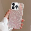 For iPhone 14 Pro Laser Diamond Pattern Frosted Phone Case(White)