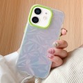 For iPhone 12 Laser Diamond Pattern Frosted Phone Case(Green)