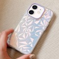 For iPhone 11 Laser Diamond Pattern Frosted Phone Case(Purple)