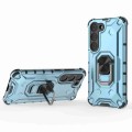 For Samsung Galaxy S23 5G Ice Armor Series Ring Holder Phone Case(Blue)