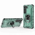 For Samsung Galaxy S23 5G Ice Armor Series Ring Holder Phone Case(Green)