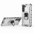 For Samsung Galaxy S23+ 5G Ice Armor Series Ring Holder Phone Case(Silver)