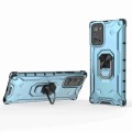 For Samsung Galaxy Note20 Ice Armor Series Ring Holder Phone Case(Blue)