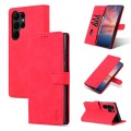 For Samsung Galaxy S24 Ultra 5G AZNS Skin Feel Calf Texture Flip Leather Phone Case(Red)