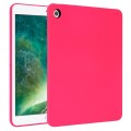 For iPad Air / Air 2 / 9.7 2017 / 2018 Oil Spray Skin-friendly TPU Tablet Case(Rose Red)