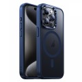 For iPhone 15 Pro Max Benks Skin Feel Series MagSafe Magnetic Shockproof Phone Case(Blue)