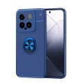 For Xiaomi 14 Metal Ring Holder TPU Phone Case(Blue)