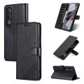 For OnePlus Nord CE4 AZNS Sheepskin Texture Flip Leather Phone Case(Black)