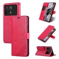 For Xiaomi Redmi K70 / K70 Pro AZNS Sheepskin Texture Flip Leather Phone Case(Red)