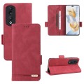 For Honor 90 Pro Magnetic Clasp Flip Leather Phone Case(Red)