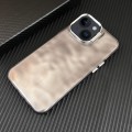 For iPhone 13 3D IMD Water Ripple TPU + Acrylic Electroplated Phone Case(Black)