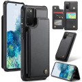 For Samsung Galaxy S20 CaseMe C22 Card Slots Holder RFID Anti-theft Phone Case(Black)