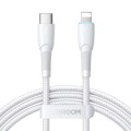 JOYROOM SA32-CL3 Starry Series 30W USB-C / Type-C to 8 Pin Fast Charging Data Cable, Length:1m(White