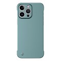 For iPhone 12 Pro Frameless Metallic Paint Hybrid PC Phone Case(Green)