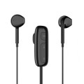 WIWU EB313 Strong Magnetic Adsorption Bluetooth Sports Earphone(Black)