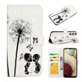 For Samsung Galaxy A54 Oil Embossed 3D Drawing Leather Phone Case(Couple Dandelion)