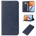 For vivo G2 Magnetic Closure Leather Phone Case(Blue)