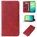 For vivo T3 Magnetic Closure Leather Phone Case(Red)