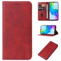 For vivo Y03 Magnetic Closure Leather Phone Case(Red)