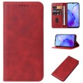 For vivo Y17s Magnetic Closure Leather Phone Case(Red)