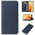 For vivo Y36 5G Magnetic Closure Leather Phone Case(Blue)