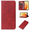 For vivo Y36 5G Magnetic Closure Leather Phone Case(Red)