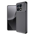 For Xiaomi Redmi K70 Carbon Fiber Texture Shockproof TPU Phone Case(Black)