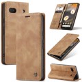 For Google Pixel 6A CaseMe 013 Multifunctional Horizontal Flip Leather Phone Case(Brown)