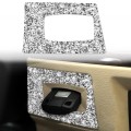 For BMW 3 Series E90 2005-2012 Car Ignition Switch Frame Diamond Decorative Sticker, Left Drive