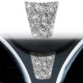 For BMW 3 Series E90 2005-2012 Car Steering Wheel A-Type Diamond Decorative Sticker