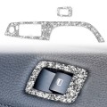For BMW 3 Series E92 2005-2012 Car Window Lift Panel with Folding Key 40.4cm Diamond Decorative Stic
