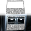 For BMW 3 Series E90 / E92 2005-2012 Car Rear Seat Aircondition A-Type Diamond Decorative Sticker